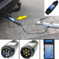 Testgerät für Anhängerbeleuchtung, Anhängertester, Testgerät für Anhänger mit 7 Pins-image-6209488