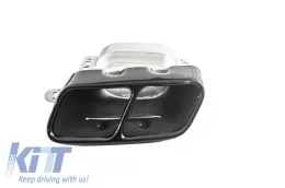 Tető spoiler, hátsó diffúzor, kipufogóvégek MERCEDES W176 A-osztály 12+ modellekhez, Sport B stílus-image-6081901
