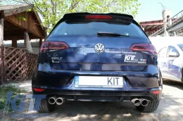 Tető spoiler VW Golf 7 & 7.5 (2012-2020) GTI kivitel, zongoralakk fekete-image-6062955