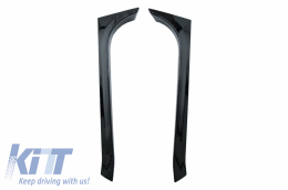 Tetőspoiler és hátsó ablak spoiler, VW Golf 6 GTI / R MK6 Hatchback (2008-2012), zongoralakk fekete-image-6063243