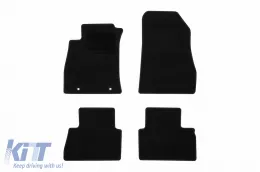 image-61-Textil-Fußmatten von Rigum geeignet für Nissan Juke 2010-2020, Set aus 4 Stück, schwarz