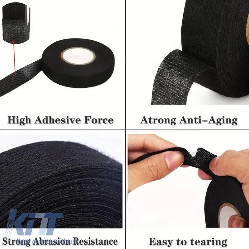 Textile Fleece Tape Smooth "Tesa" 25mm x 25 Meters 1 Piece