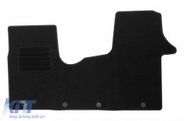 Textile floor mat by Rigum suitable for Fiat Talento after 2016, 1 piece, black - ABFMF6023071