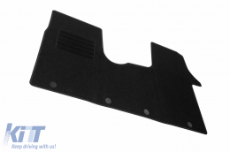 Textile floor mat by Rigum suitable for Fiat Talento after 2016, 1 piece, black-image-6246233