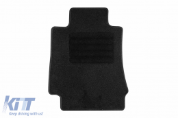 Textile floor mats by Rigum suitable for Alfa Romeo Giulia after 2016, set of 4 pieces, black-image-6244482