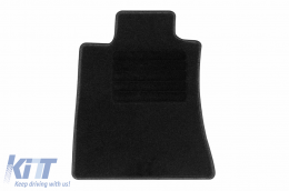 Textile floor mats by Rigum suitable for Alfa Romeo Giulia after 2020, set of 4 pieces, black-image-6248030