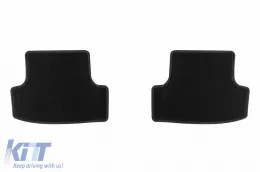 Textile floor mats by Rigum suitable for Audi Q2 2016-2022, set of 4 pieces, black-image-6244586