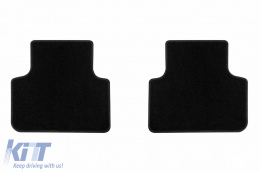Textile floor mats by Rigum suitable for Audi Q7 after 2015, set of 4 pieces, black-image-6244607
