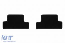 Textile floor mats by Rigum suitable for Audi TT 2008-2017, set of 4 pieces, black-image-6244627