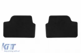Textile floor mats by Rigum suitable for BMW 1 series E87 Hatchback 2005-2012, set of 4 pieces, black-image-6245083