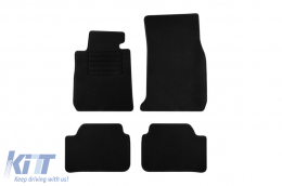 Textile floor mats by Rigum suitable for BMW 1 series F20, F21 2010-2019, set of 4 pieces, black - ABFMB6023014