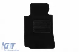 Textile floor mats by Rigum suitable for BMW 5 series E39 1996-2004, set of 4 pieces, black-image-6244686
