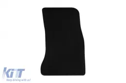 Textile floor mats by Rigum suitable for BMW 5 series E60, E61 2003-2010, set of 4 pieces, black-image-6244694