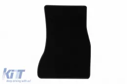 Textile floor mats by Rigum suitable for BMW 6 series Gran Turismo G32 after 2017, set of 4 pieces, black-image-6244646
