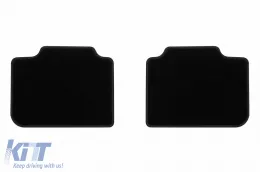 Textile floor mats by Rigum suitable for BMW 6 series Gran Turismo G32 after 2017, set of 4 pieces, black-image-6244647
