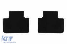 Textile floor mats by Rigum suitable for BMW X3 G01 after 2018, set of 4 pieces, black-image-6244745