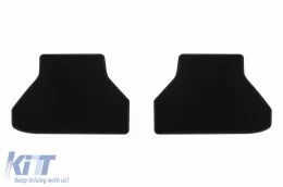 Textile floor mats by Rigum suitable for BMW X6 E71 2008-2014, set of 4 pieces, black-image-6244787