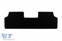 Textile floor mats by Rigum suitable for Citroen Berlingo, Peugeot Partner 1999-2008, set of 3 pieces, black-image-6244801