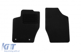 Textile floor mats by Rigum suitable for Citroen C4 2004-2011, set of 4 pieces, black-image-6244856