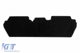 Textile floor mats by Rigum suitable for Citroen Berlingo, Peugeot Partner 2008-2019, set of 3 pieces, black-image-6246503