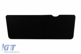 Textile floor mats by Rigum suitable for Dacia Logan 2007-2013 with 7 seats, set of 5 pieces, black-image-6244969