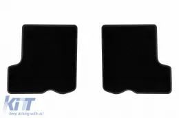 Textile floor mats by Rigum suitable for Dacia Sandero 2008-2013, set of 4 pieces, black-image-6244990