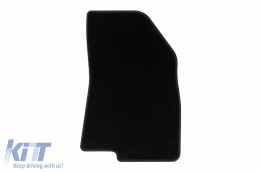 Textile floor mats by Rigum suitable for Dacia Jogger after 2022, set of 4 pieces, black-image-6247448