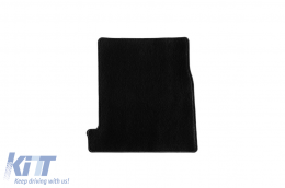 Textile floor mats by Rigum suitable for Daf XF Euro 6 after 2013, set of 2 pieces, black-image-6247997