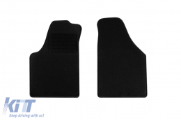 Textile floor mats by Rigum suitable for Fiat Idea 2003-2012, set of 4 pieces, black-image-6244131