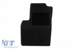 Textile floor mats by Rigum suitable for Fiat Panda 2003-2012, set of 4 pieces, black-image-6245094