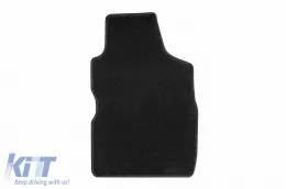 Textile floor mats by Rigum suitable for Fiat Panda 2003-2012, set of 4 pieces, black-image-6245095