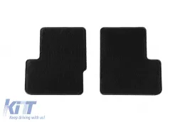 Textile floor mats by Rigum suitable for Fiat Grande Punto 2005-2012, set of 4 pieces, black-image-6245137