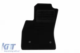 Textile floor mats by Rigum suitable for Fiat Doblo after 2010, set of 4 pieces, black-image-6246225