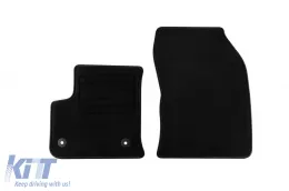 Textile floor mats by Rigum suitable for Fiat 600e, Jeep Avenger after 2024, set of 4 pieces, black-image-6247789