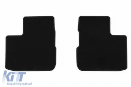 Textile floor mats by Rigum suitable for Fiat Tipo sedan after 2016, with 4 doors, set of 4 pieces, black-image-6247984