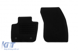 Textile floor mats by Rigum suitable for Ford Mondeo after 2014, set of 4 pieces, black-image-6244146
