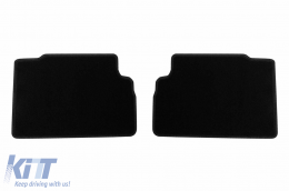 Textile floor mats by Rigum suitable for Ford C-Max 2011-2012, set of 4 pieces, black-image-6245159