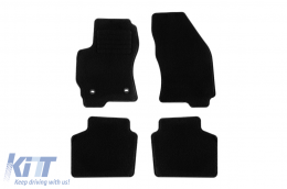 Textile floor mats by Rigum suitable for Ford Mondeo 2002-2007, set of 4 pieces, black - ABFMF6022923