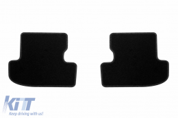 Textile floor mats by Rigum suitable for Ford Mustang after 2016, set of 4 pieces, black-image-6245270