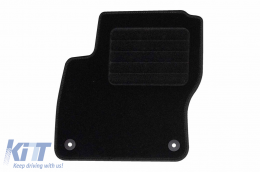Textile floor mats by Rigum suitable for Ford Focus 2015-2018, set of 4 pieces, black-image-6248103