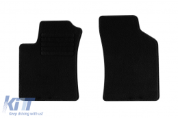 Textile floor mats by Rigum suitable for Hyundai Getz 2002-2011, set of 4 pieces, black-image-6245419