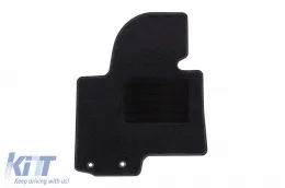 Textile floor mats by Rigum suitable for Hyundai ix35 2009-2015, set of 4 pieces, black-image-6245467