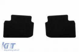 Textile floor mats by Rigum suitable for Hyundai Ioniq after 2017 Electric, set of 4 pieces, black-image-6245634