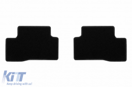 Textile floor mats by Rigum suitable for Hyundai Tucson Hev after 2021, set of 4 pieces, black-image-6247942