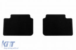 Textile floor mats by Rigum suitable for KIA Ceed 2012-2018, set of 4 pieces, black-image-6245641