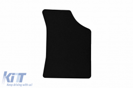 Textile floor mats by Rigum suitable for Kia Cerato 2004-2008, set of 4 pieces, black-image-6245647
