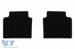 Textile floor mats by Rigum suitable for KIA Optima 2010-2015, set of 4 pieces, black-image-6245662