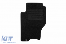 Textile floor mats by Rigum suitable for KIA Sorento 2003-2009, set of 4 pieces, black-image-6245708