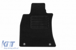 Textile floor mats by Rigum suitable for KIA Stinger 4x4 after 2017, set of 4 pieces, black-image-6245751