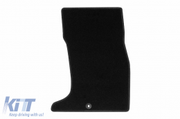 Textile floor mats by Rigum suitable for KIA Stinger 4x4 after 2017, set of 4 pieces, black-image-6245752